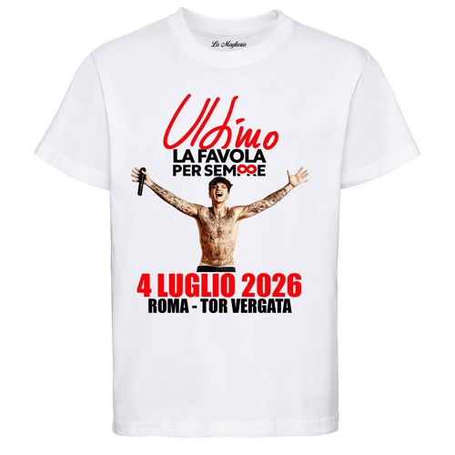 Maglietta tour ultimo 2026 - ultimo,