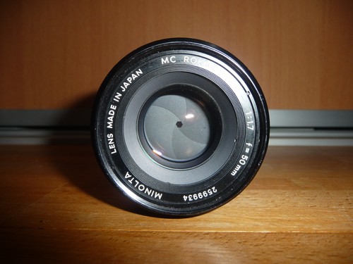Objectif rokkor 50mm - objectif, pf