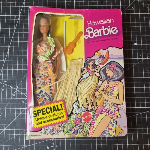 Barbie hawaiana mattel 1975 - barbie,