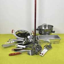 lotto di articoli da cucina in metallo