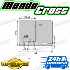 Ricambio v-force3 lamelle carbonio CARBONO HONDA CR 250 1997 (97)