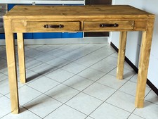 Consolle Tavolo alto Cucina snack RUSTICO legno massello 145x75xh105cm SU MISURA