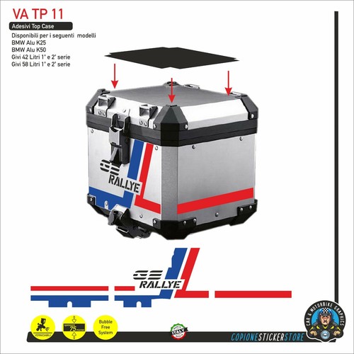 Adesivo valigie top case - adesivo,