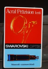 ?SWAROVSKI OPTIK BINOCOLI ~ CANNOCCHIALI INSEGNA LUMINOSA  ?? '60 PERFETTA! 