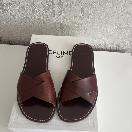 Nuovo sandalo céline marrone - nuovo,