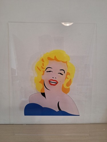 Marco lodola lastra marylin - lodola,,