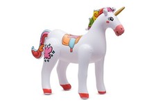 Unicorno gonfiabile lungo - , 40"