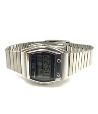 Orologio Sveglia Digitale Originale Vintage Seiko Quartz Acciaio Inox LC A031-5000