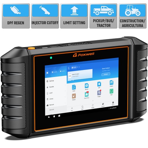 Foxwell hd500 truck tool dpf - foxwell,