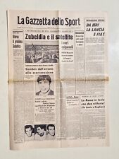 GAZZETTA DELLO SPORT 25 OTTOBRE 1969 MILAN VINCE 1° COPPA INTERCONTINENTALE