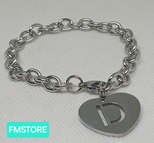Bracciale con lettera - con, alfabeto
