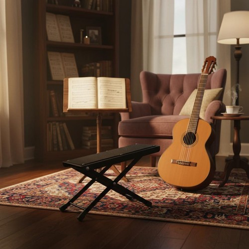 Poggiapiedi chitarra portatile - chitarra,