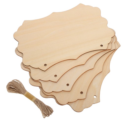 Set insegne legno da - di,