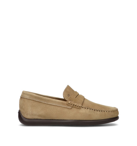 Frau mocassino uomo beige - uomo,