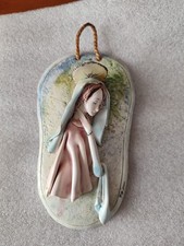 Capezzale Madonna Ceramica