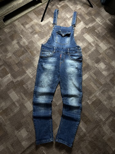 Dsquared2 salopette denim