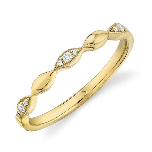 14k oro giallo diamante - oro,