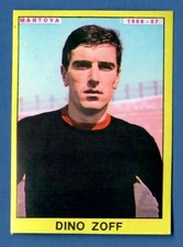 FIGURINA CALCIATORI PANINI 1966/67 - RECUEPERO - ZOFF - MANTOVA