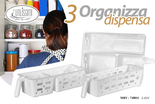 Organizer dispensa cucina