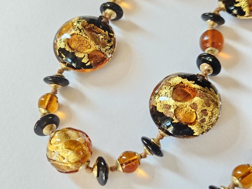 Collana murano con - , foglio