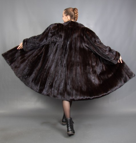 17859 cappotto visone glamour - cappotto,