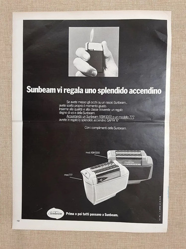 Accendino sunbeam royalstock - sunbeam,