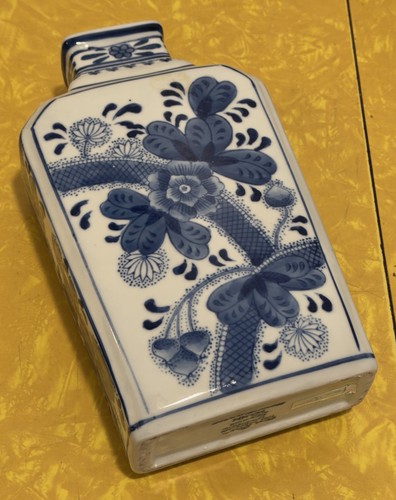 Vaso vintage cina blu fine - vaso,