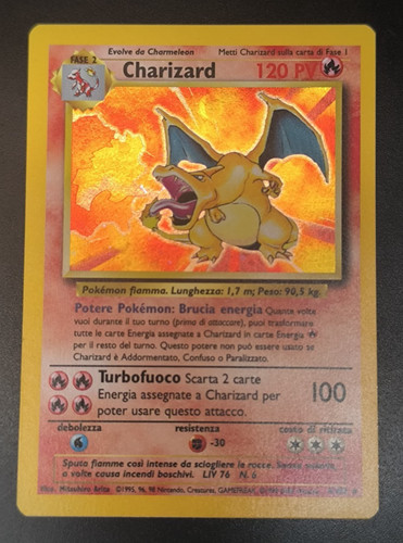 Pokelotteria charizard 4 102 - -, 4/102