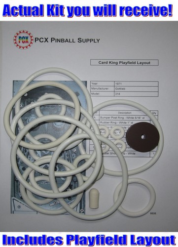Kit anello gomma - , flipper