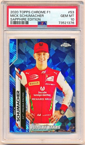 2020 topps chrome sapphire - sapphire, f1