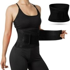 FASCIA ELASTICA LOMBARE PANCERA SUPPORTO BUSTO PALESTRA 116x25 REGOLABILE SPORT