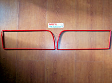 Cornici mascherina rosse - mascherina,