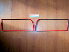 CORNICI MASCHERINA ROSSE LANCIA DELTA EVOLUZIONE HF INTEGRALE PROFILI CALANDRA