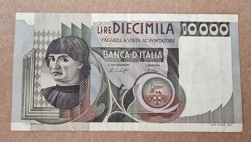 Diecimila 10000 lire castagno - diecimila,