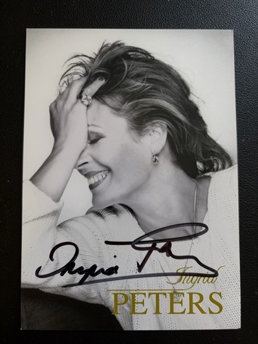 Biglietto autografo ingrid - biglietto,