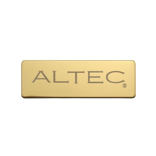 Distintivo logo altec - logo, acciaio