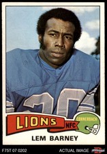 1975 Topps #365 Lem Barney
