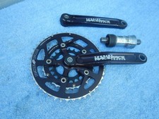 Guarnitura Race Face Turbina Tripla Mountain Bike 175 con BB Vintage NERA