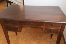 SCRIVANIA ANTIQUARIATO LEGNO