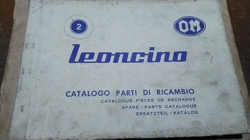 Catalogo ricambi leoncino - catalogo,