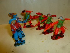 i moschettieri lotto di soldatini di plastica anni 70