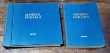 LIBRO: Universal English linguadisc corso di lingua inglese vinile 45 giri 7"