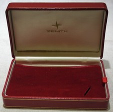 Zenith Vintage watch box red