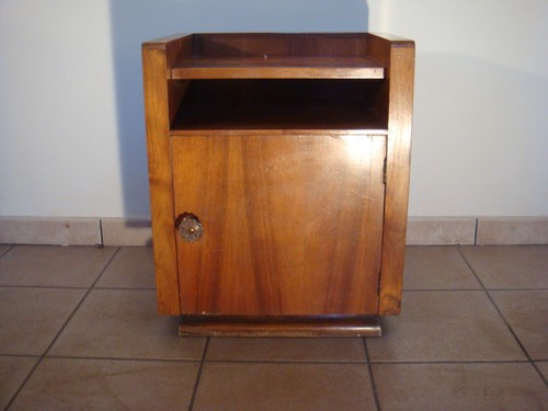 Antico comodino legno prima - antico, in