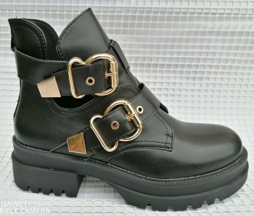 Stivali donna scarpe anfibi - ,