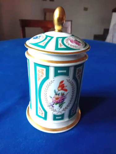 Vaso barattolo porcellana - in,