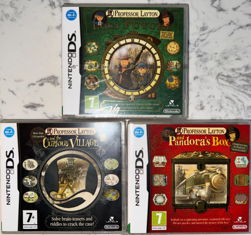 Professor layton giochi - professor, 3