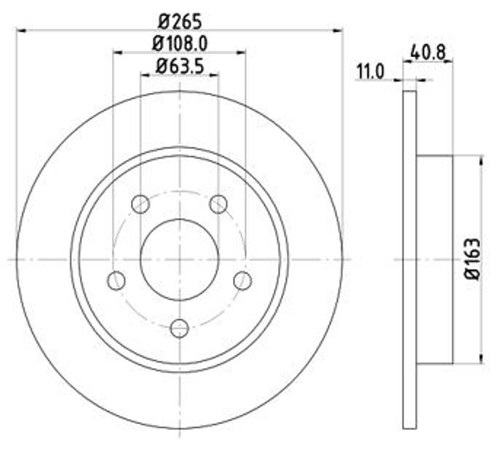 Dischi freno mtr 12108534 - 2,