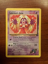 Pokemon Card TCG Sabrina Jynx