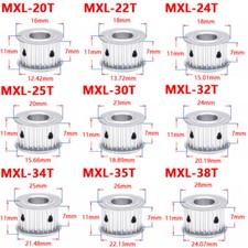 Puleggia dentata MXL foro 3-15